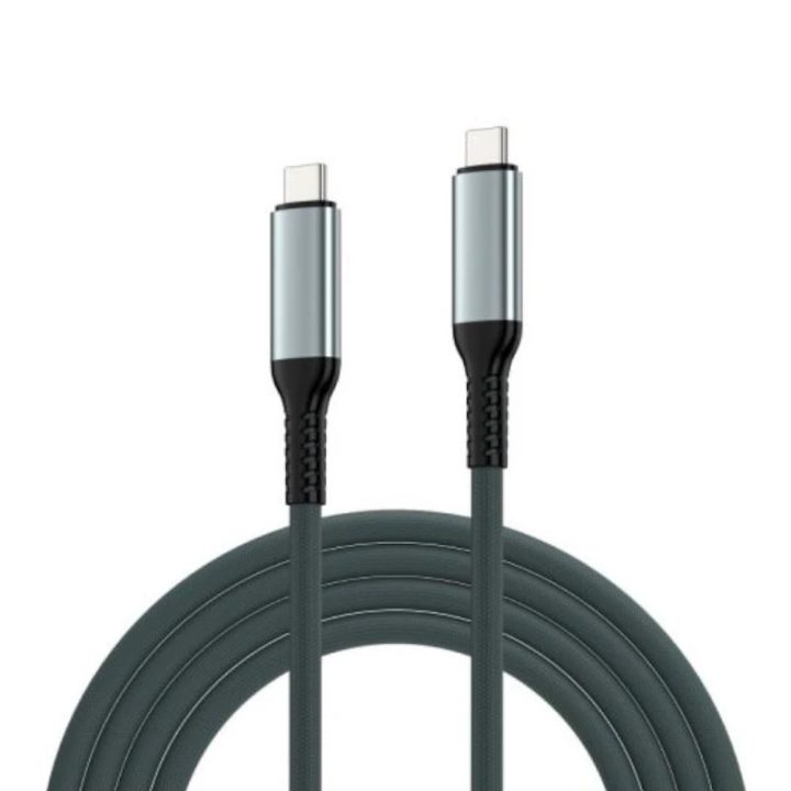 Ewent EC1072 USB USB4 Gen 3x2 Cable 2 m USB-C 40 Gbit/s 240 W Black
