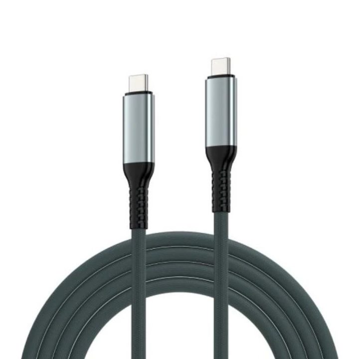 Ewent EC1072 cabo USB USB4 Gen 3x2 2 m USB C 40 Gbit/s 240 W Preto