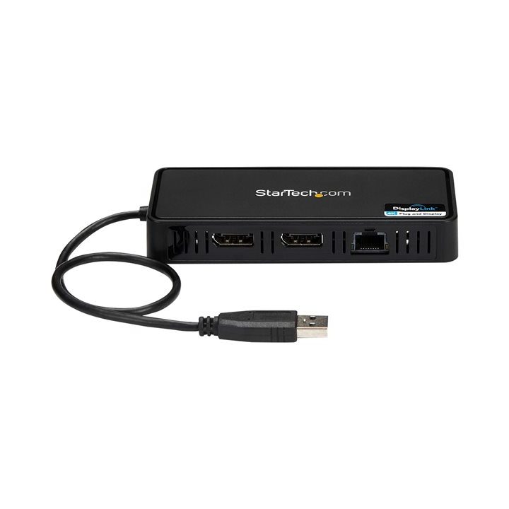 StarTech.com Mini Dock USB 3.0 - Estação de ancoragem USB-A para 2…