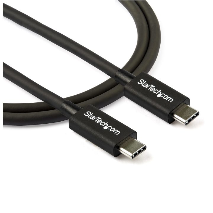 StarTech.com Cable Thunderbolt 3 Pasivo de 80cm - 40Gbps - PD 100W -…