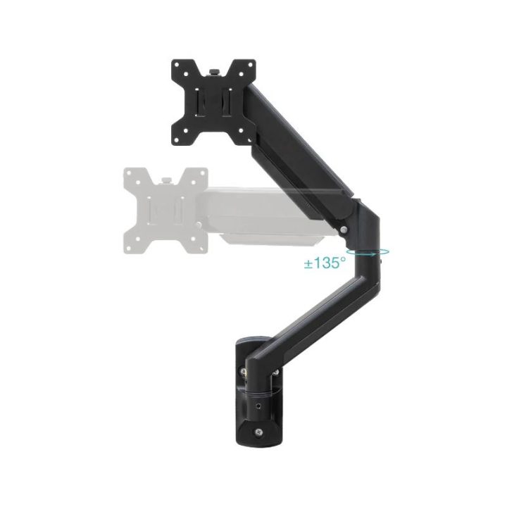 TooQ LP1334TNR-B 34" Wall Mount Monitor Stand Black