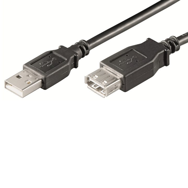 Ewent EC1011 USB Cable 1 m USB A Black