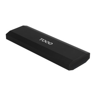 TooQ Caja Externa para SSD M.2 NVMe PICe, Negra