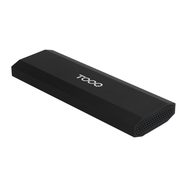 TooQ Caixa Externa para SSD M.2 NVMe PCIe, Preta