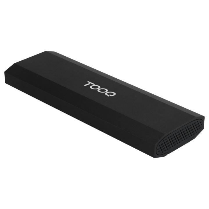 TooQ Caixa Externa para SSD M.2 NVMe PCIe, Preta