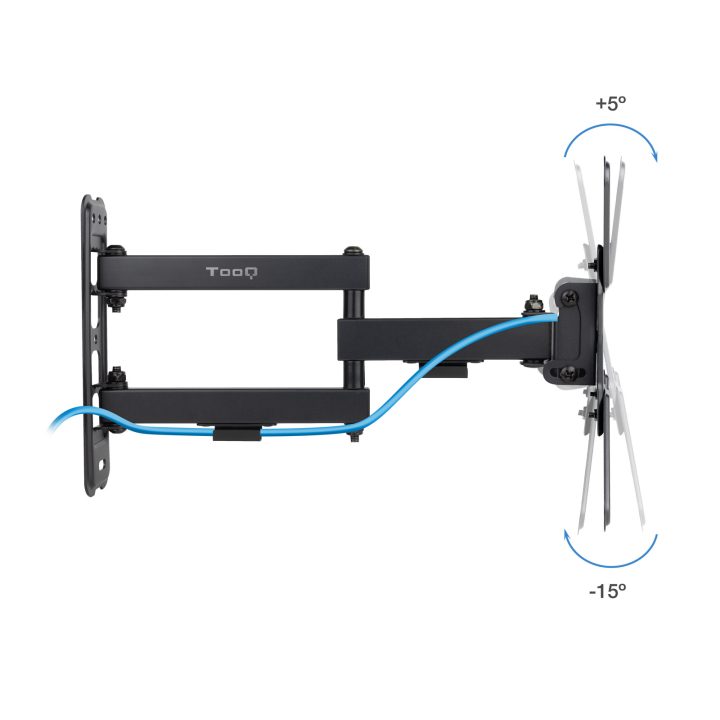 TooQ Wall Mount for 13"-43" Screens, Black