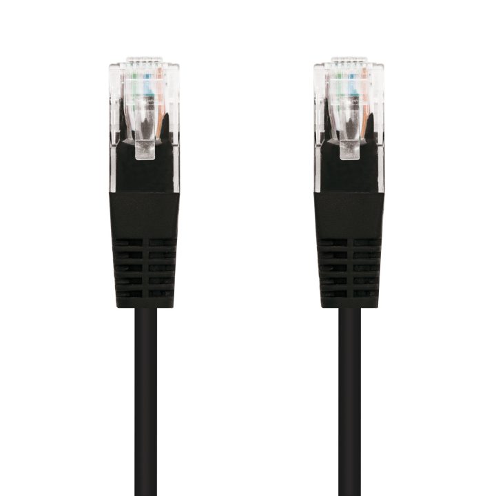 Nanocable 10.20.0403-BK cable de red Negro 3 m Cat6 U/UTP (UTP)