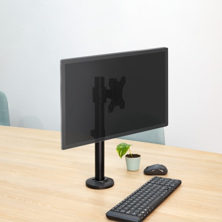 TooQ Soporte de Mesa para Pantallas 17"-32", Color Negro