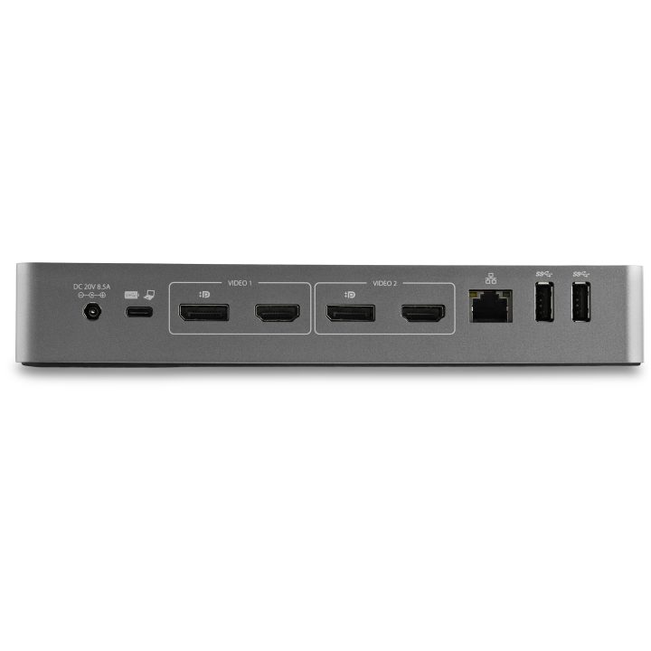 StarTech.com Universal Laptop Docking Station - Hybrid USB-C/-A Port…