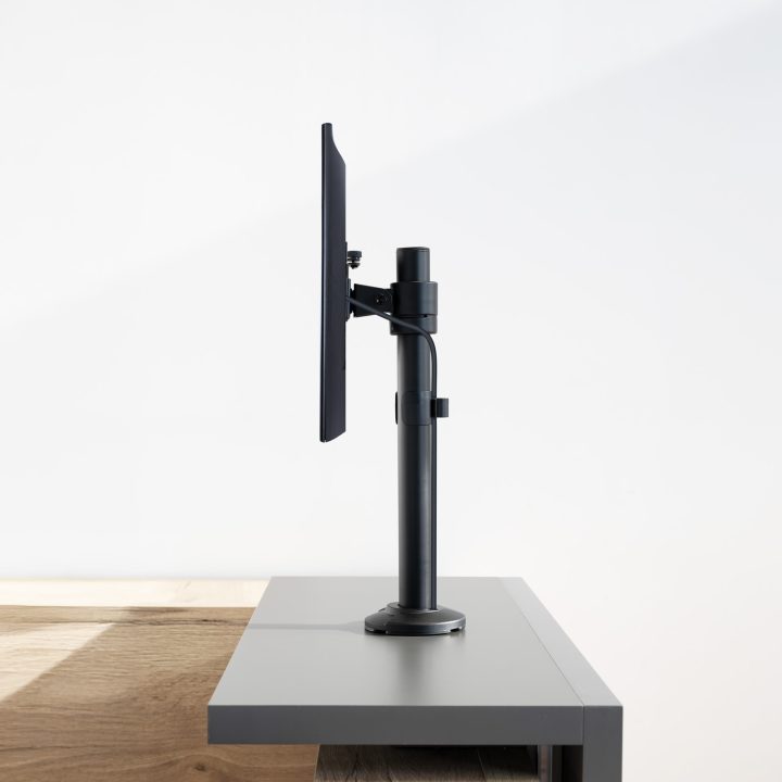 TooQ Suporte de Mesa para Ecrãs 17"-32", Cor Preto