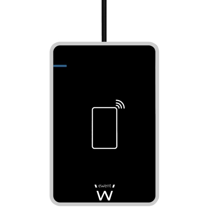 Ewent EW1053 USB Magnetic Card Reader Black