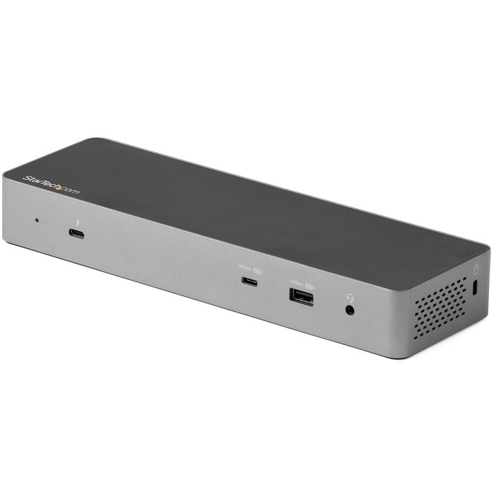 StarTech.com Thunderbolt 3 Docking Station Compatible with USB-C -…