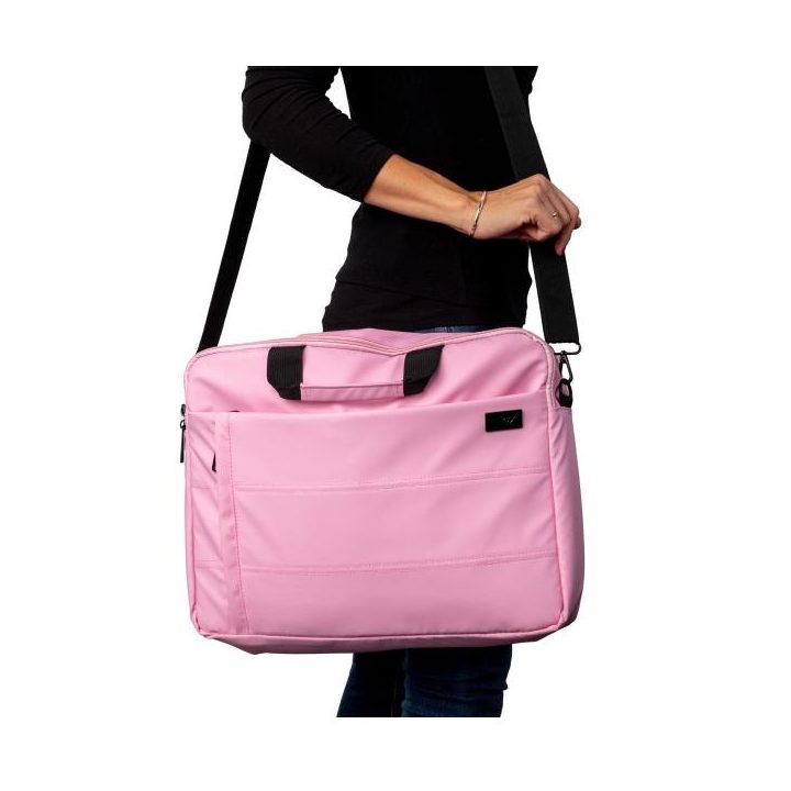 Nilox NXB023 malas para portátil 15,6" Mala Rosa