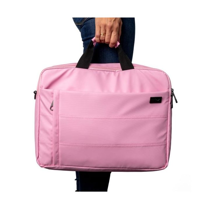 Nilox NXB023 malas para portátil 15,6" Mala Rosa