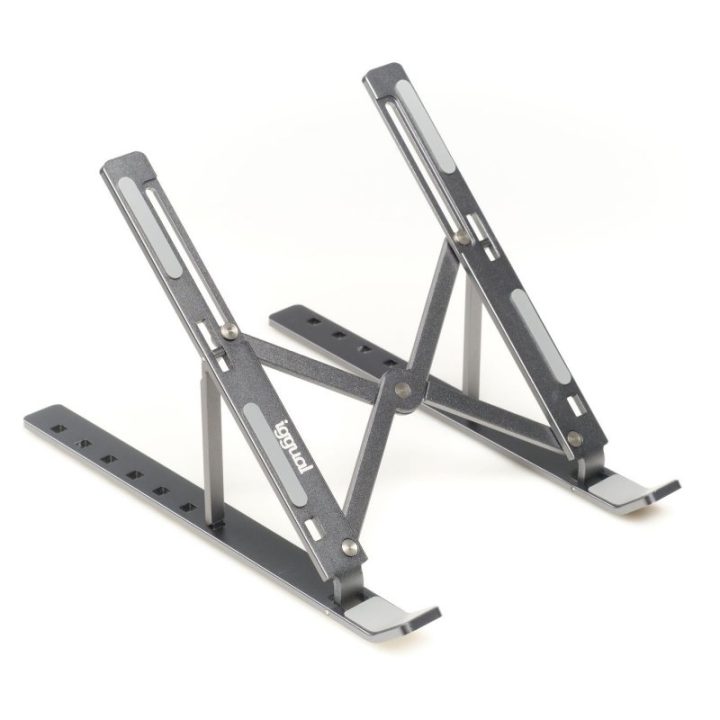 iggual Foldable Portable Laptop Stand 17" Gray