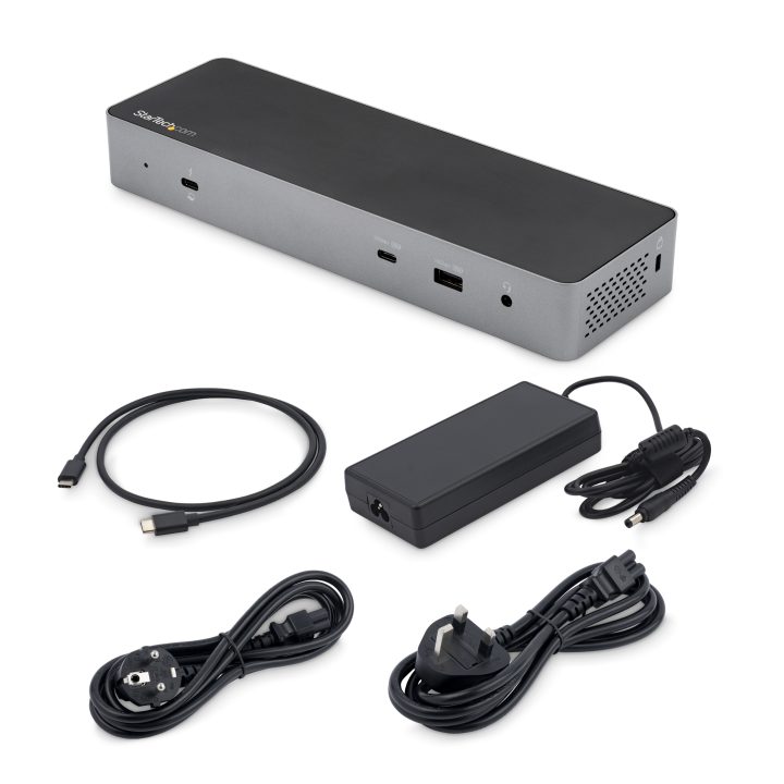 StarTech.com Thunderbolt 3 Docking Station Compatible with USB-C -…