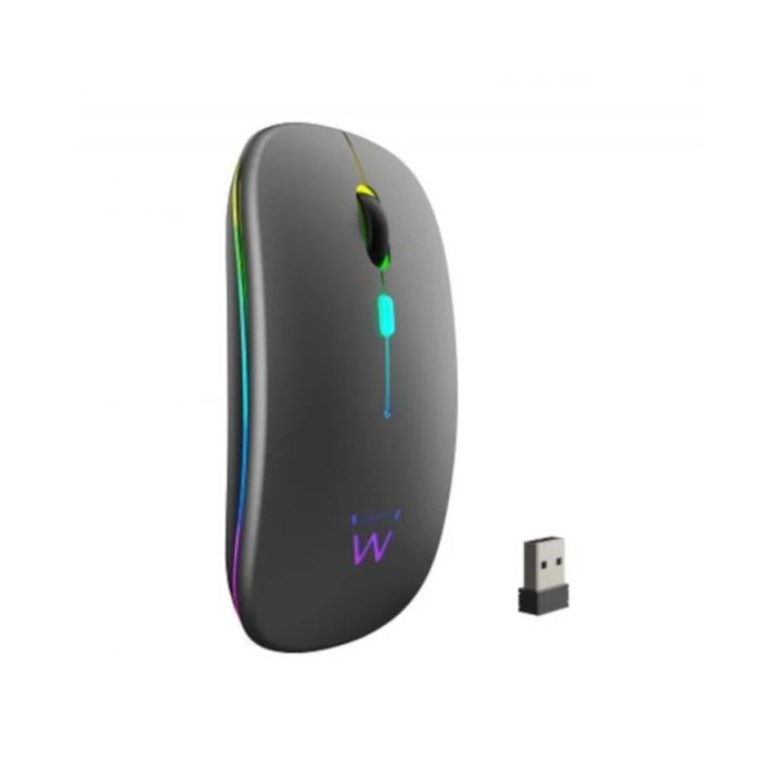 Ewent EW3242 ratón Universal Ambidextro RF Wireless + Bluetooth…