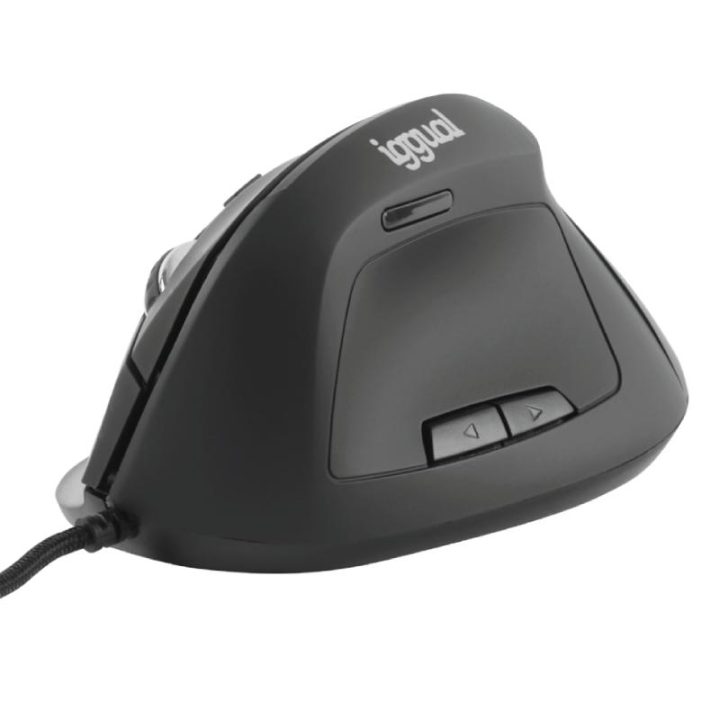 iggual Ratón ergonómico vertical USB ERGO-V
