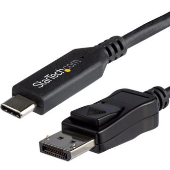 StarTech.com 1.8m USB-C to DisplayPort 1.4 Cable - USB Type C to DP…