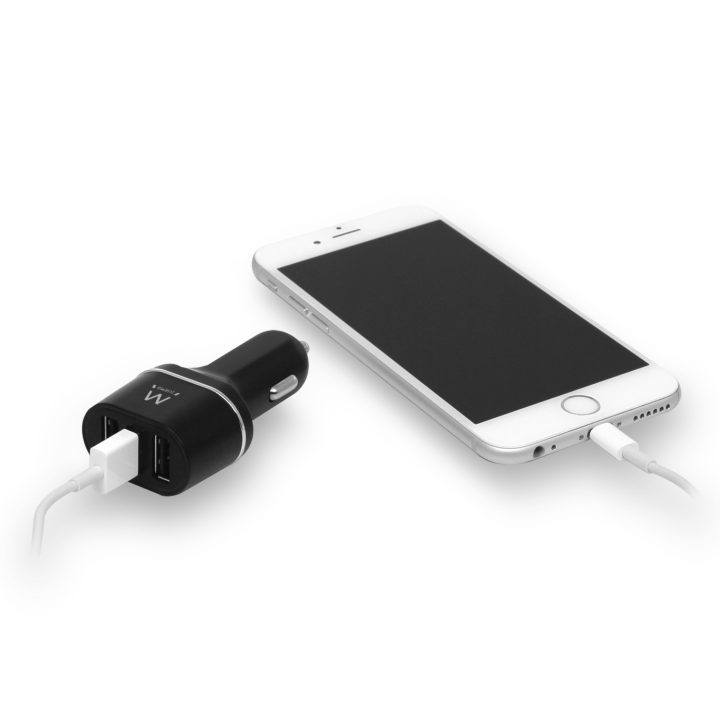 Ewent EW1202 cargador de dispositivo móvil Universal Negro Encendedor…