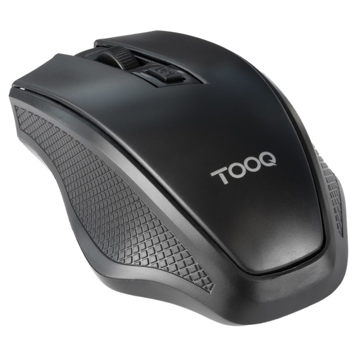 TooQ Wireless Mouse, 1600 DPI, 4 Buttons, Black