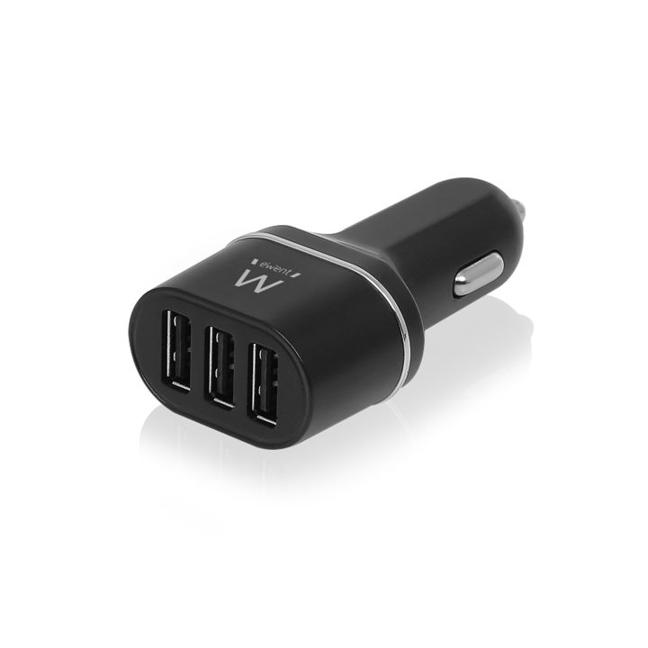 Ewent EW1202 cargador de dispositivo móvil Universal Negro Encendedor…