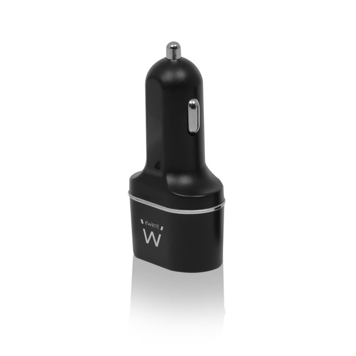 Ewent EW1202 Universal Mobile Device Charger Black Cigarette Lighter…