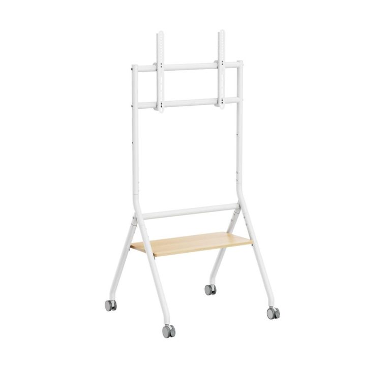 Ewent EW1582 suporte para TV 2,18 m (86") Branco, Madeira
