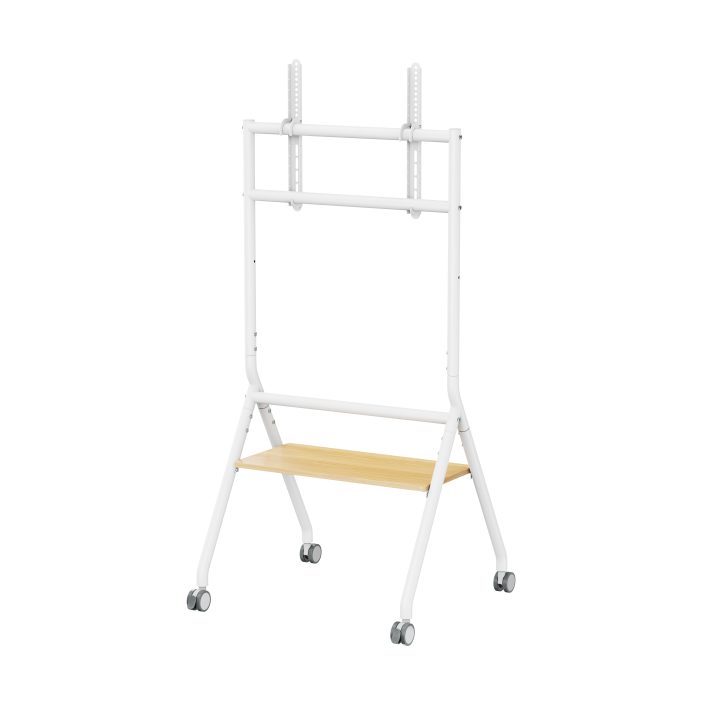Ewent EW1582 suporte para TV 2,18 m (86") Branco, Madeira