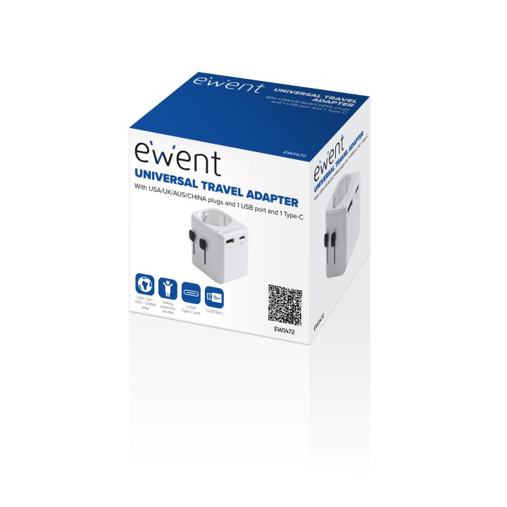 Ewent EW1472 Mobile Device Charger White