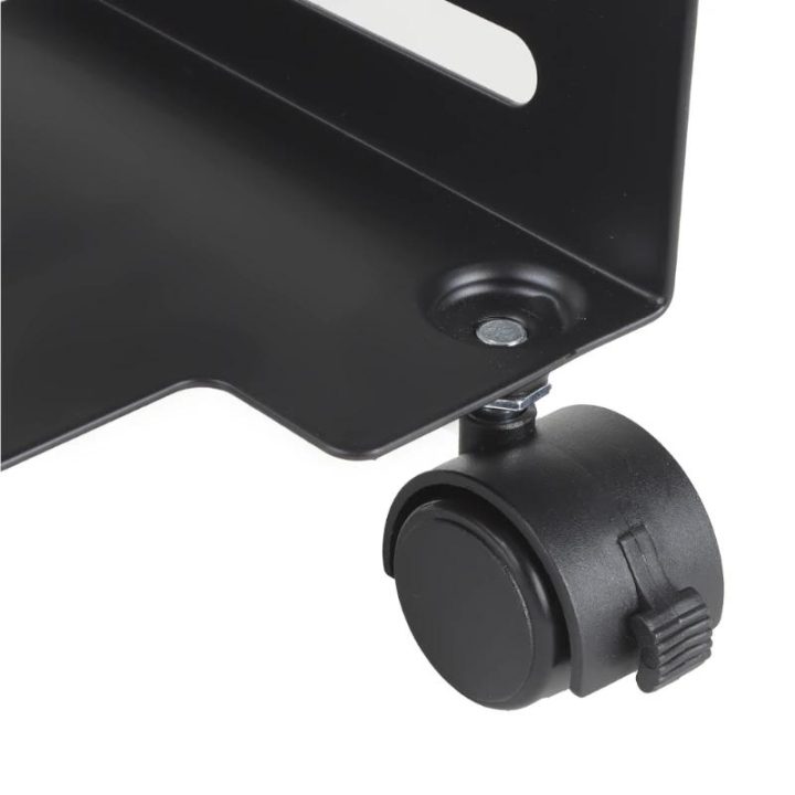 iggual Suporte de CPU metálico com rodas SOP2