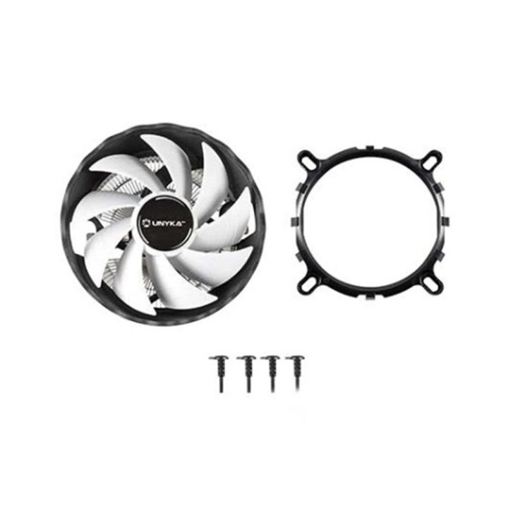 UNYKAch UK532022 PC Cooling System CPU Air Cooler 12 cm Transparent…
