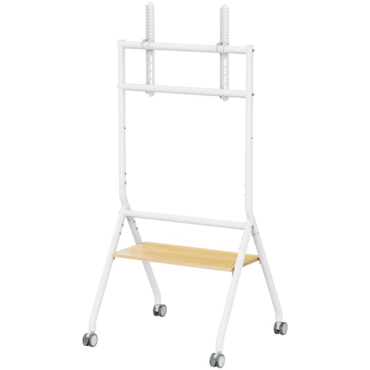 Ewent EW1582 suporte para TV 2,18 m (86") Branco, Madeira