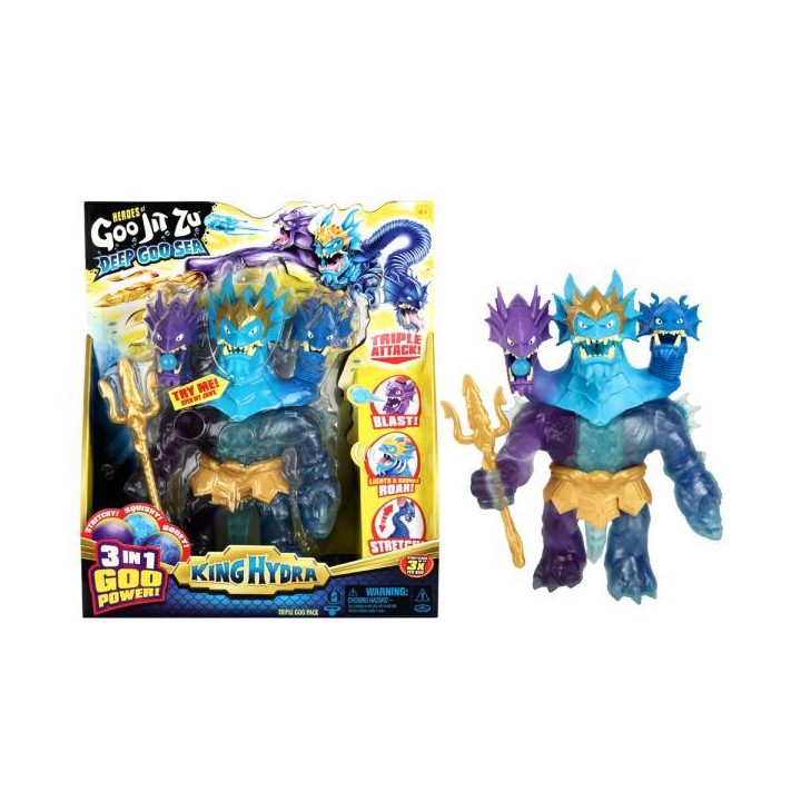 Bandai Red Bandai Goo Jit Zu King Hydra Figure (CO99999)