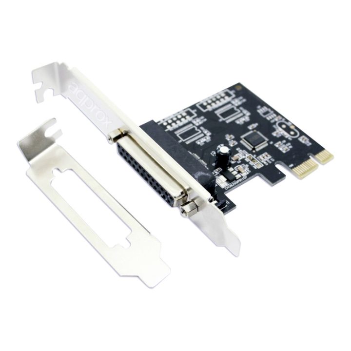 Approx!! APPPCIE1P Tarjeta de Expansión 1 Paralelo PCI-E LP&HP