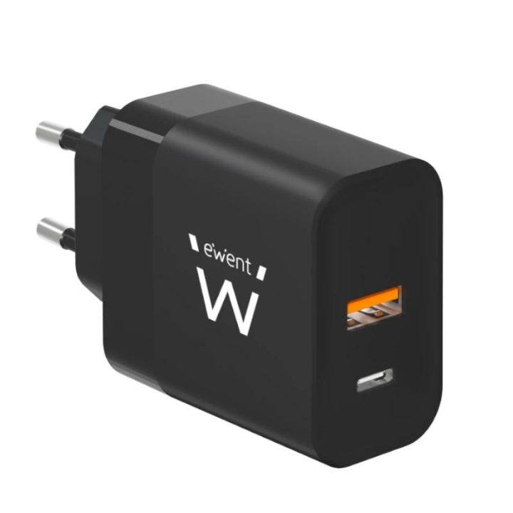 Ewent EW1327 Universal Mobile Device Charger Black AC Fast Charging…