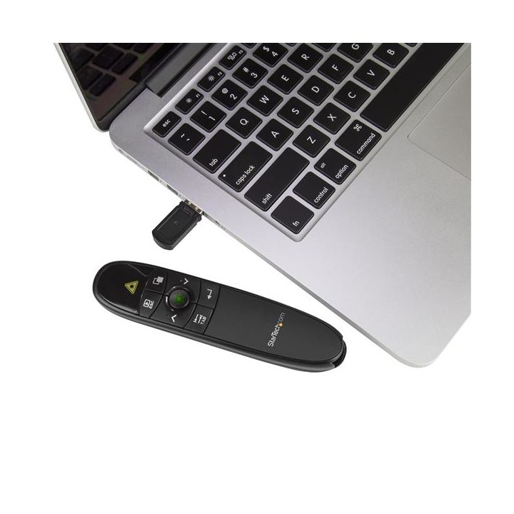 StarTech.com Comando de Apresentação Sem Fios com Puntero Laser Verde…