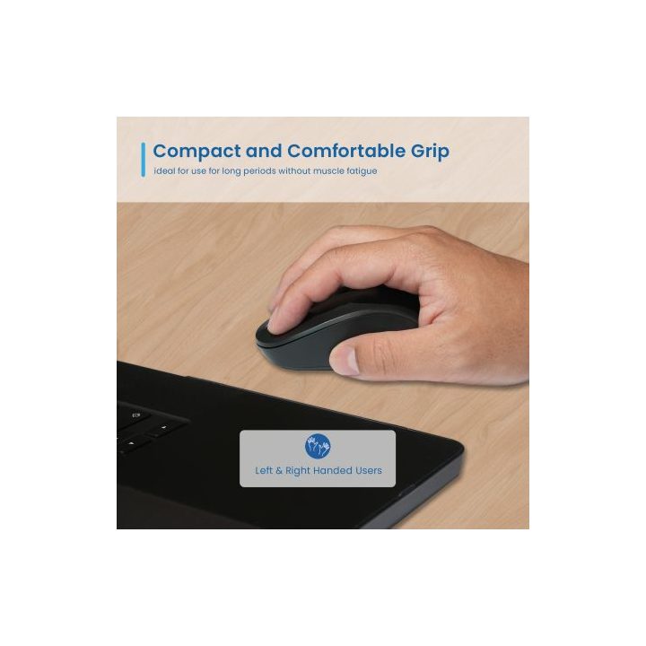 Ewent Wireless Optical Mouse 800-1200-1600dpi and Silent Clicks