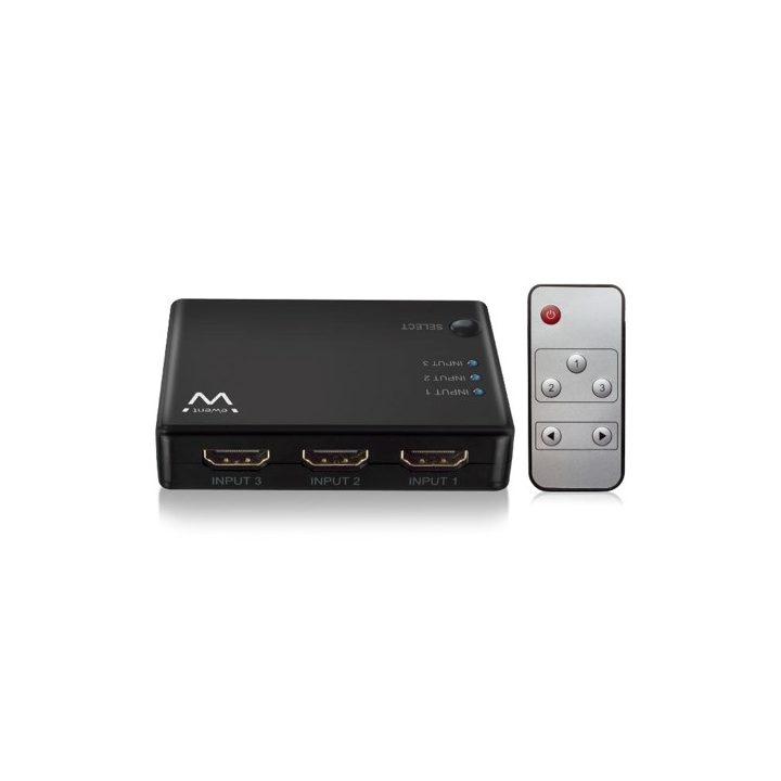 Ewent EW3730 comutador de vídeo HDMI