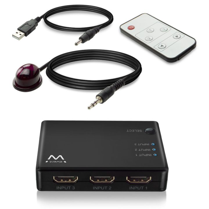 Ewent EW3730 HDMI Video Switch