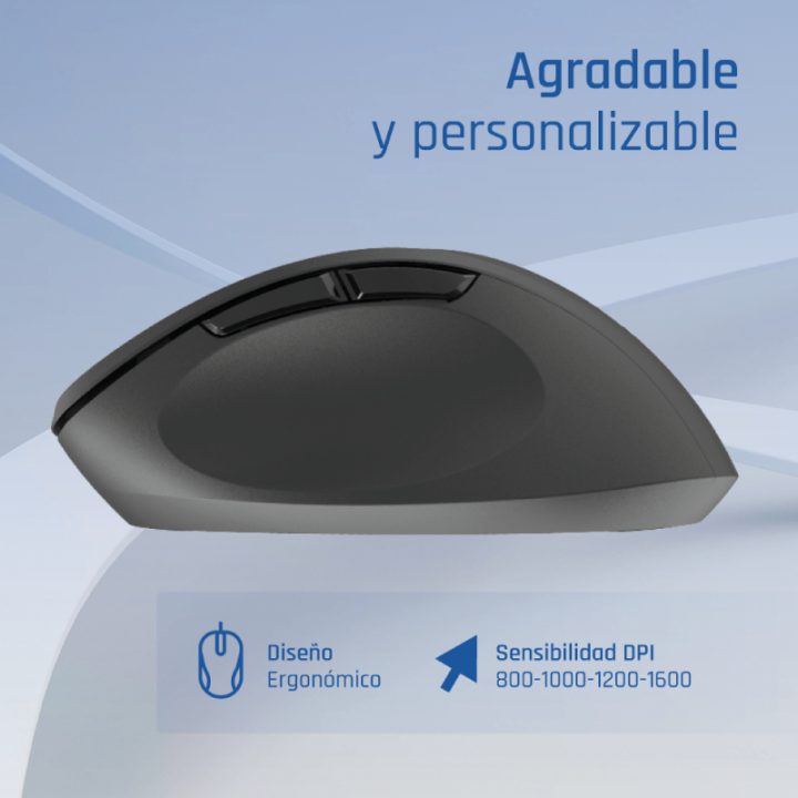 iggual ERGO-SILENT-6D 1600DPI Wireless Mouse