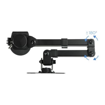 TooQ Soporte de Mesa Giratorio e Inclinable para Pantalla (Monitor /…