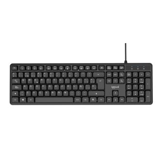 iggual Standard USB Keyboard CK-SILENT-105T Black