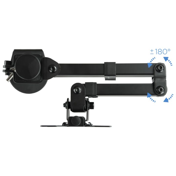 TooQ Soporte de Mesa Giratorio e Inclinable para Pantalla (Monitor /…