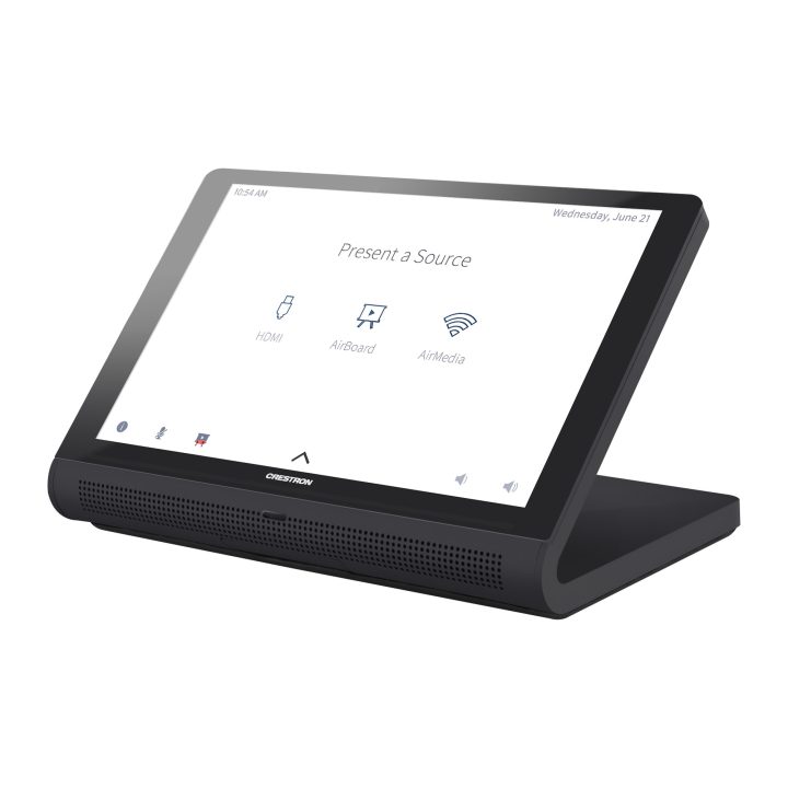 Crestron 7 in. tabletop touch screen, black smooth (ts-770-b-s)…
