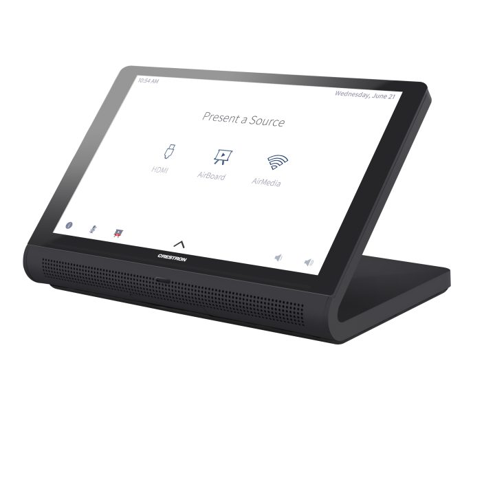 Crestron 7 in. tabletop touch screen, black smooth (ts-770-b-s)…