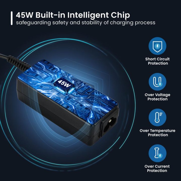 Ewent EW3963 adaptador e inversor de corrente Interior 45 W Preto