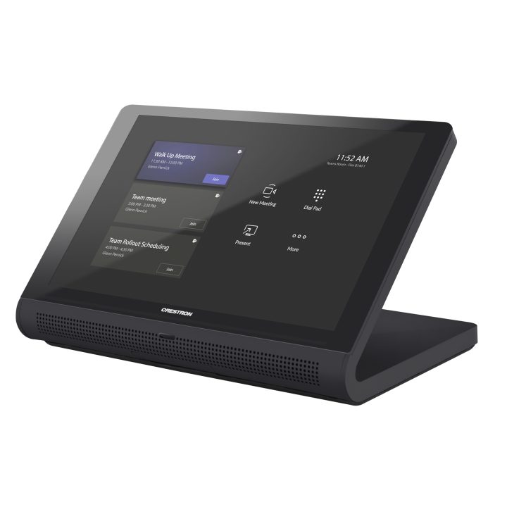 Crestron 7 in. tabletop touch screen, black smooth (ts-770-b-s)…