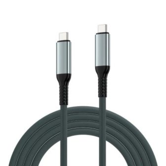 Ewent EC1071 USB USB4 Gen 3x2 1 m USB C 40 Gbit/s 240 W Black Cable