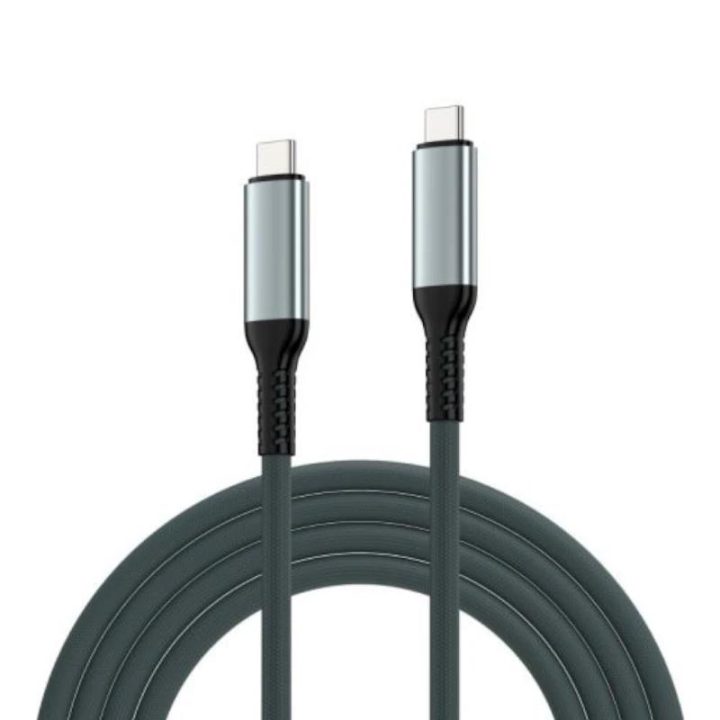 Ewent EC1071 USB USB4 Gen 3x2 1 m USB C 40 Gbit/s 240 W Black Cable